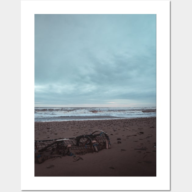 Stranded Lobster Trap on a New Brunswick Beach V2 Wall Art by Family journey with God